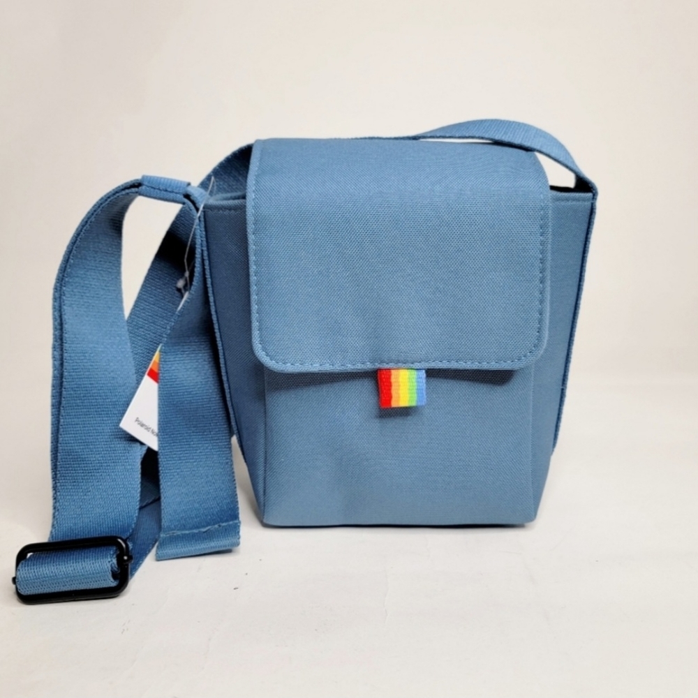 NWT Polaroid Now Camera Bag Case Blue Gray